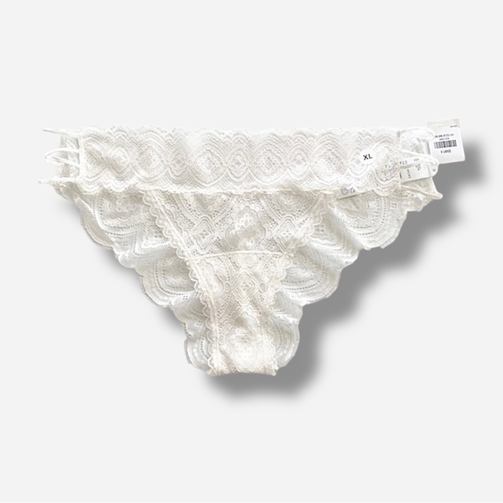 New XL Gilly Hicks lace cheeky panty NWT